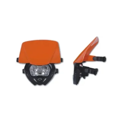 Lampa owiewka przód UFO Panther Dual homologacja czarny pomarańczowy (PF01709F001)