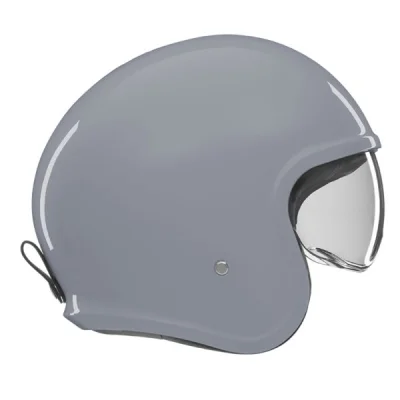 Kask otwarty Jet Next Solid szary połysk M ciemna blenda - NOX Kask otwarty Jet Next Solid szary połysk M ciemna blenda - NOX