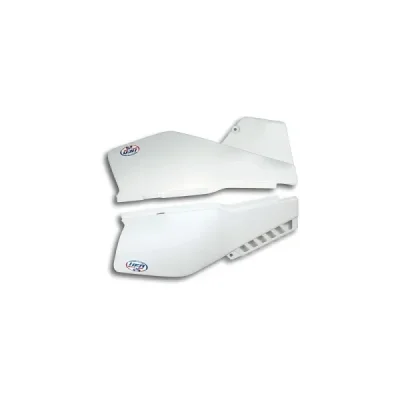 Boczki tył UFO Yamaha XT 600 84-86 biały komplet (ME08062W)