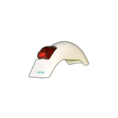 Błotnik tył UFO uniwersalny Enduro ze światłem 50 80 125 75-79 biały (ME08025W) Błotnik tył UFO uniwersalny Enduro ze światłem 50 80 125 75-79 biały (ME08025W)