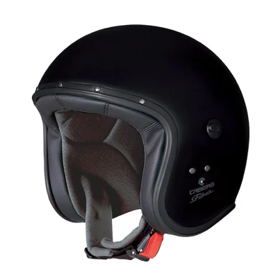 Kask otwarty jet Freeride X Solid czarny mat L z wizjerem - Caberg