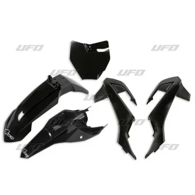 Komplet plastików UFO KTM SX 65 16-19 czarny (KTKIT526001) Komplet plastików UFO KTM SX 65 16-19 czarny (KTKIT526001)