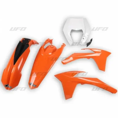 Komplet plastików UFO KTM EXC EXCF 12-13 biały pomarańczowy OEM (KTKIT521999) Komplet plastików UFO KTM EXC EXCF 12-13 biały pomarańczowy OEM (KTKIT521999)