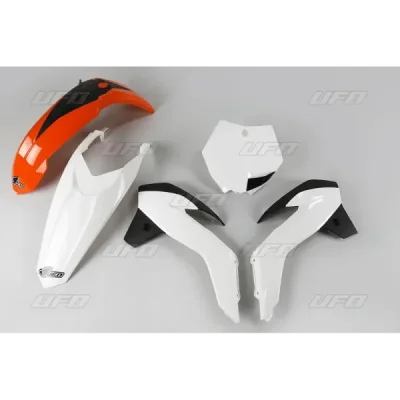 UFO KOMPLET PLASTIKÓW KTM SX 85 '13-'17 OEM '17 (POMARAŃCZOWY/BIAŁY) UFO KOMPLET PLASTIKÓW KTM SX 85 '13-'17 OEM '17 (POMARAŃCZOWY/BIAŁY)
