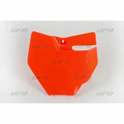 Tablica na numer startowy UFO KTM SX 85 18-19 pomarańczowa Fluo (KT04087FFLU)