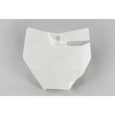 Tablica na numer startowy UFO KTM SX 85 18 biała (KT04087047)