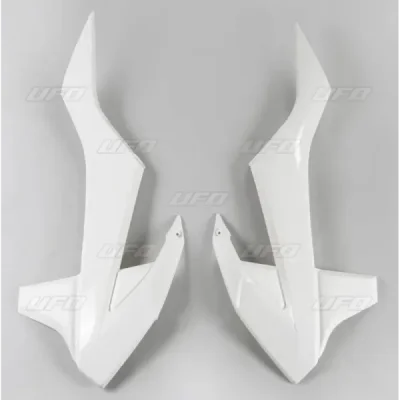 Osłony chłodnicy UFO KTM SX 85 18 białe (KT04085047) Osłony chłodnicy UFO KTM SX 85 18 białe (KT04085047)