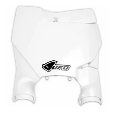 Tablica na numer startowy UFO KTM SX SXF 16-20 biała (KT04080047)