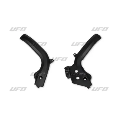 Osłony ramy UFO KTM SX 16-20 SXF 16-18 EXC 17-18 EXCF 17-20 czarny (KT04066001)