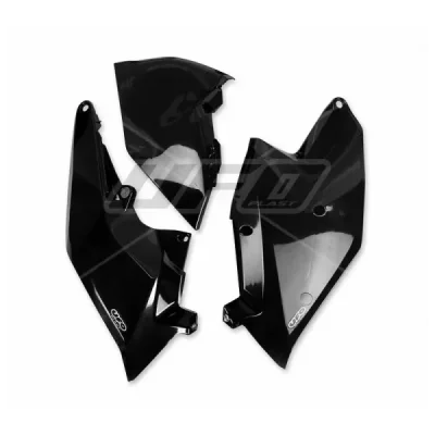Komplet plastikowych osłon bocznych tylnych UFO KTM SX SXF 16-18 EXC EXCF 17-19 z pokrywą filtra czarne (KT04062001) Komplet plastikowych osłon bocznych tylnych UFO KTM SX SXF 16-18 EXC EXCF 17-19 z pokrywą filtra czarne (KT04062001)
