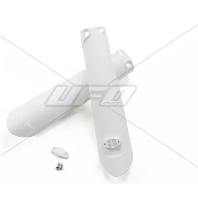 Osłony amortyzatora przód UFO KTM SX SXF 15-20 EXC EXCF 16-20 białe (KT04055047) Osłony amortyzatora przód UFO KTM SX SXF 15-20 EXC EXCF 16-20 białe (KT04055047)