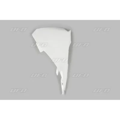 Osłony airboxa puszki filtra powietrza UFO KTM SX 85 13-17 1 szt. lewy biały (KT04043047) Osłony airboxa puszki filtra powietrza UFO KTM SX 85 13-17 1 szt. lewy biały (KT04043047)