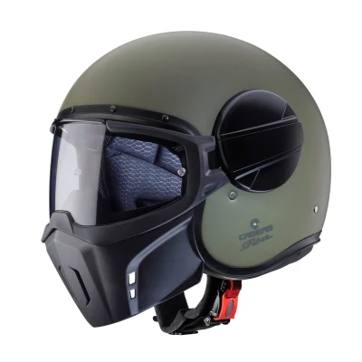 Kask otwarty jet Ghost X Solid zielony mat M - Caberg