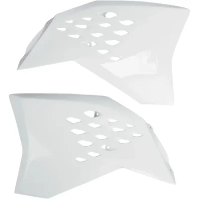 Osłony chłodnicy UFO KTM SX-SXF-EXC 09-10 białe (KT04016047) Osłony chłodnicy UFO KTM SX-SXF-EXC 09-10 białe (KT04016047)