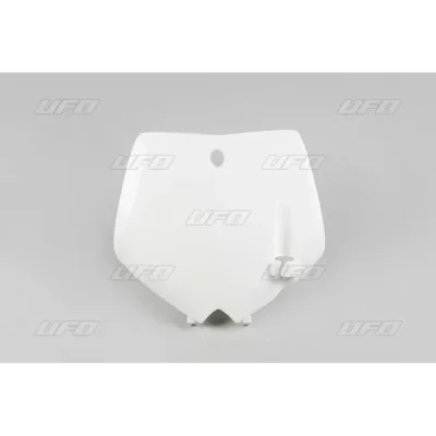 Tablica na numer startowy UFO KTM SX 65 02-08 biała (KT03071047)