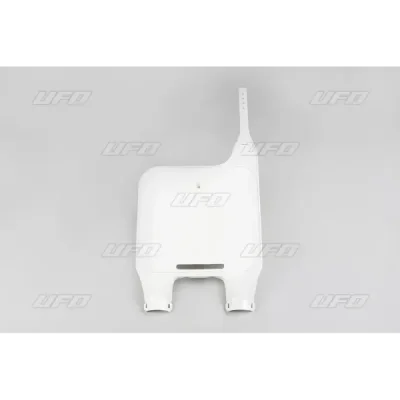 Tablica na numer startowy UFO KTM 125 90-92 biała (KT03004047)