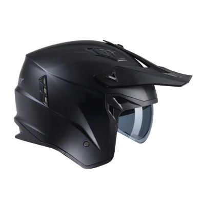 Kask otwarty jet Miles Solid matt black czarny S (55-56 cm) - Kenny Racing Kask otwarty jet Miles Solid matt black czarny S (55-56 cm) - Kenny Racing