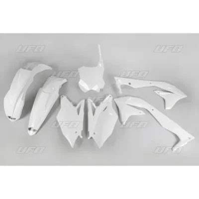 UFO KOMPLET PLASTIKÓW KAWASAKI KXF 450 '18 BIAŁY (KA226E047) UFO KOMPLET PLASTIKÓW KAWASAKI KXF 450 '18 BIAŁY (KA226E047)