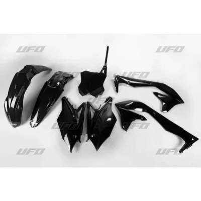 Komplet plastików UFO Kawasaki KXF 450 18 czarny (KAKIT226001) Komplet plastików UFO Kawasaki KXF 450 18 czarny (KAKIT226001)
