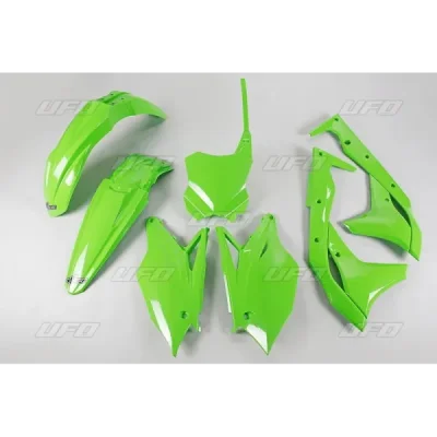 Komplet plastików UFO Kawasaki KXF 250 17 zielony (KAKIT224026) Komplet plastików UFO Kawasaki KXF 250 17 zielony (KAKIT224026)