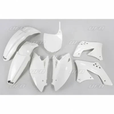 Komplet plastików UFO Kawasaki KXF 250 09 i 12 biały (KAKIT212047) Komplet plastików UFO Kawasaki KXF 250 09 i 12 biały (KAKIT212047)