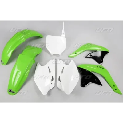 Komplet plastików UFO Kawasaki KXF 450 07 zielony biały (KAKIT209999) Komplet plastików UFO Kawasaki KXF 450 07 zielony biały (KAKIT209999)