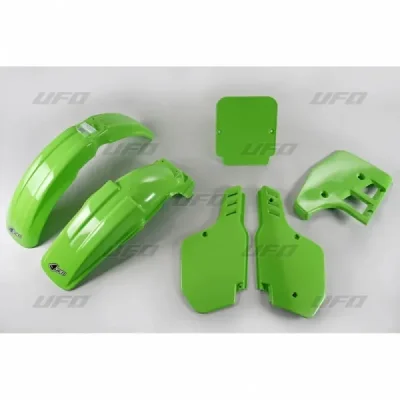 Komplet plastików UFO Kawasaki KX 125 88 zielony (KAKIT198026) Komplet plastików UFO Kawasaki KX 125 88 zielony (KAKIT198026)