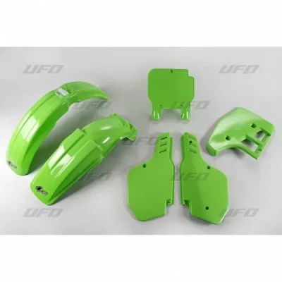Komplet plastików UFO Kawasaki KX 125 89 zielony (KAKIT197026) Komplet plastików UFO Kawasaki KX 125 89 zielony (KAKIT197026)