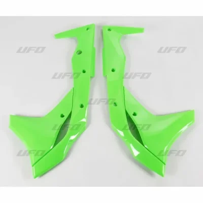 Osłony chłodnicy UFO Kawasaki KXF 250 17-20 zielone Fluo (KA04747AFLU) Osłony chłodnicy UFO Kawasaki KXF 250 17-20 zielone Fluo (KA04747AFLU)