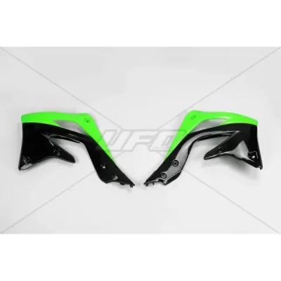 Osłony chłodnicy UFO Kawasaki KXF 450 12-15 OEM zielone czarne (KA04719999) Osłony chłodnicy UFO Kawasaki KXF 450 12-15 OEM zielone czarne (KA04719999)