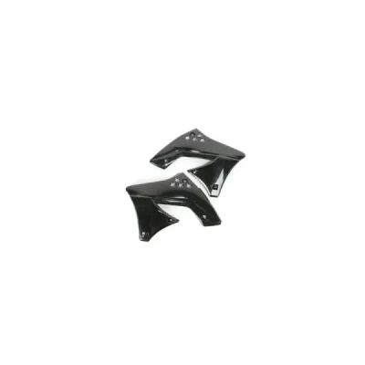 Osłony chłodnicy UFO Kawasaki KXF 250 09-11 czarne (KA04712001)