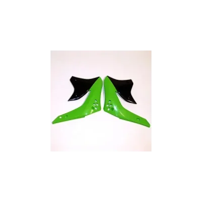 Osłony chłodnicy UFO Kawasaki KXF 450 06-08 zielone czarne (KA03784026) Osłony chłodnicy UFO Kawasaki KXF 450 06-08 zielone czarne (KA03784026)