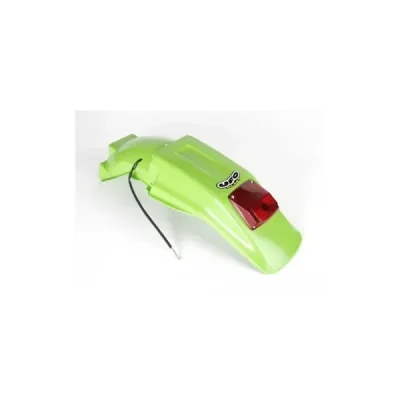 Błotnik tył UFO Kawasaki KXF 250 450 06-08 ze światłem zielony (Enduro ze światłem LED) (KA03782026)