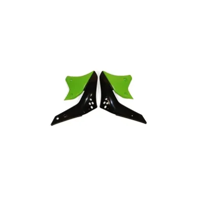 Osłony chłodnicy UFO Kawasaki KXF 250 06 czarne zielone (KA03767026) Osłony chłodnicy UFO Kawasaki KXF 250 06 czarne zielone (KA03767026)