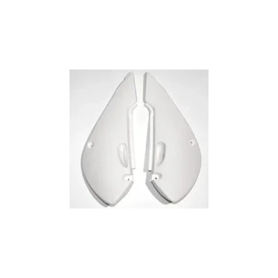 Komplet plastikowych osłon bocznych tylnych UFO Kawasaki KX 65 01-18 białe (KA03734047) Komplet plastikowych osłon bocznych tylnych UFO Kawasaki KX 65 01-18 białe (KA03734047)