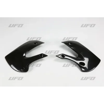 Osłony chłodnicy UFO Kawasaki KX 65 01-18 czarne (KA03733001)