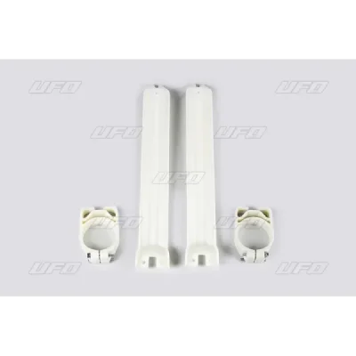 Osłony amortyzatora przód UFO Kawasaki KX 125 250 500 91-93 neutralny (Z PROWADNICAMI) (KA02739280)