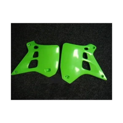 Osłony chłodnicy UFO Kawasaki KX 250 90-91 zielone (KA02729026)