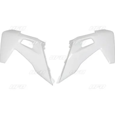 Osłony chłodnicy UFO Husqvarna TC 125 250 19 FC 250 350 450 19 białe (HU03390041) Osłony chłodnicy UFO Husqvarna TC 125 250 19 FC 250 350 450 19 białe (HU03390041)