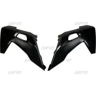Osłony chłodnicy UFO Husqvarna TC 125 250 19 FC 250 350 450 19 czarne (HU03390001) Osłony chłodnicy UFO Husqvarna TC 125 250 19 FC 250 350 450 19 czarne (HU03390001)