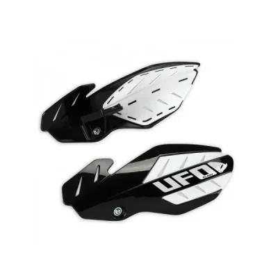 Osłony rąk handbary UFO Flame Husqvarna TC 250 14-16 TE 250 300 14-16 FC 14-15 FE 14-16 czarne białe (w zestawie) (HU03372001) Osłony rąk handbary UFO Flame Husqvarna TC 250 14-16 TE 250 300 14-16 FC 14-15 FE 14-16 czarne białe (w zestawie) (HU03372001)