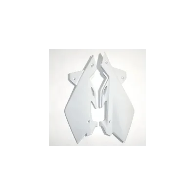 Komplet plastikowych osłon bocznych tylnych UFO Husqvarna 4T 05-07 2T 06-08 białe (HU03317041)
