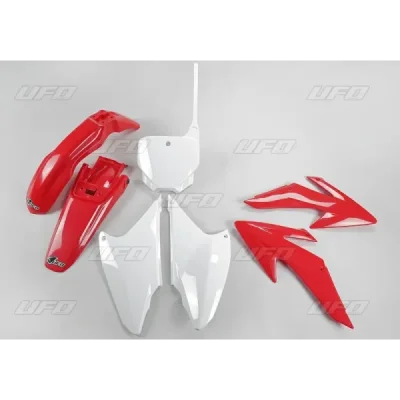 UFO KOMPLET PLASTIKÓW HONDA CRF 230 '08-'14 OEM (CZERWONY/BIAŁY) (HO117E999) UFO KOMPLET PLASTIKÓW HONDA CRF 230 '08-'14 OEM (CZERWONY/BIAŁY) (HO117E999)