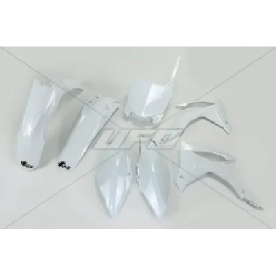 UFO KOMPLET PLASTIKÓW HONDA CRF 450R '13-'16, CRF 250R '14-'17 BIAŁY(HO116E041) UFO KOMPLET PLASTIKÓW HONDA CRF 450R '13-'16, CRF 250R '14-'17 BIAŁY(HO116E041)