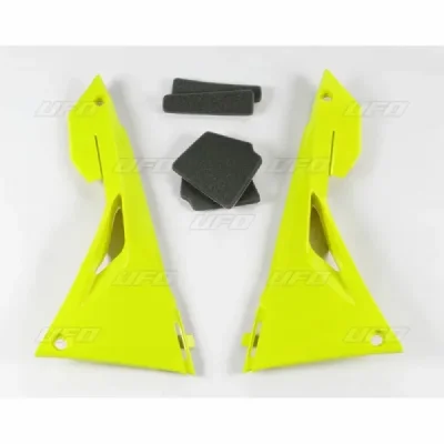 Osłony airboxa puszki filtra powietrza UFO Honda CRF 250R-RX 18-19 CRF 450R-RX 17-19 żółty Fluo (HO04685DFLU)