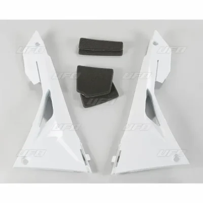 Osłony airboxa puszki filtra powietrza UFO Honda CRF 250R-RX 18-19 CRF 450R-RX 17-19 biały (HO04685041) Osłony airboxa puszki filtra powietrza UFO Honda CRF 250R-RX 18-19 CRF 450R-RX 17-19 biały (HO04685041)