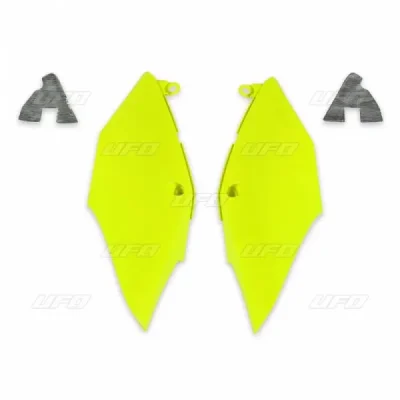 Komplet plastikowych osłon bocznych tylnych UFO Honda CRF 250R-RX CRF 450R-RX 18-19 żółty Fluo (HO04684DFLU) Komplet plastikowych osłon bocznych tylnych UFO Honda CRF 250R-RX CRF 450R-RX 18-19 żółty Fluo (HO04684DFLU)