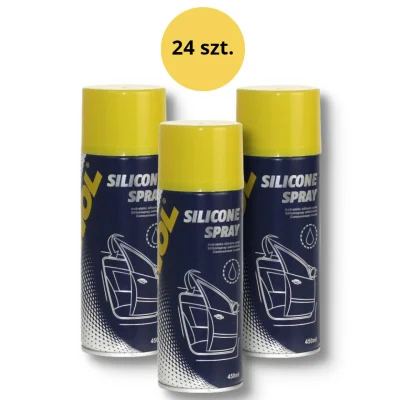 Silicone spray 450 ml (9963) 24 szt. - Mannol Silicone spray 450 ml (9963) 24 szt. - Mannol