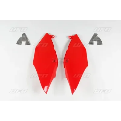 Komplet plastikowych osłon bocznych tylnych UFO Honda CRF 250R 18-20 CRF 450R RX 17-20 czerwone (HO04684070) Komplet plastikowych osłon bocznych tylnych UFO Honda CRF 250R 18-20 CRF 450R RX 17-20 czerwone (HO04684070)