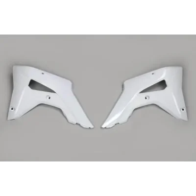Osłony chłodnicy UFO Honda CRF 250R 18 CRF 450RX 17-18 białe (HO04683041) Osłony chłodnicy UFO Honda CRF 250R 18 CRF 450RX 17-18 białe (HO04683041)